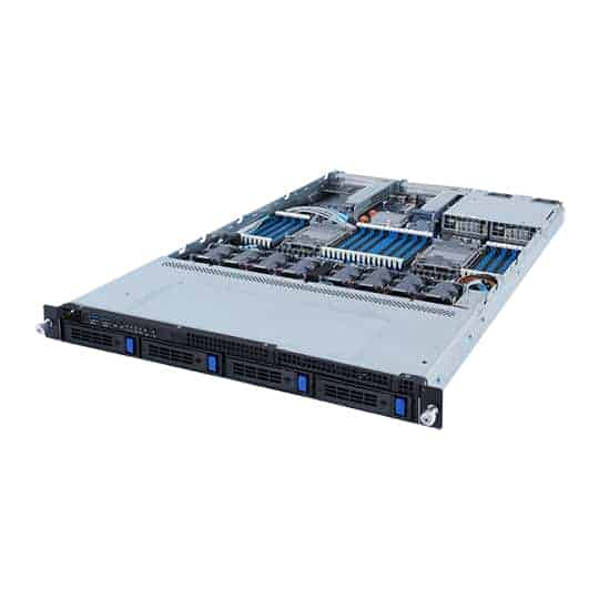 Gigabyte R182-340 3rd Gen Xeon Ice Lake 1U 2 PCIe Gen4 Barebone Server